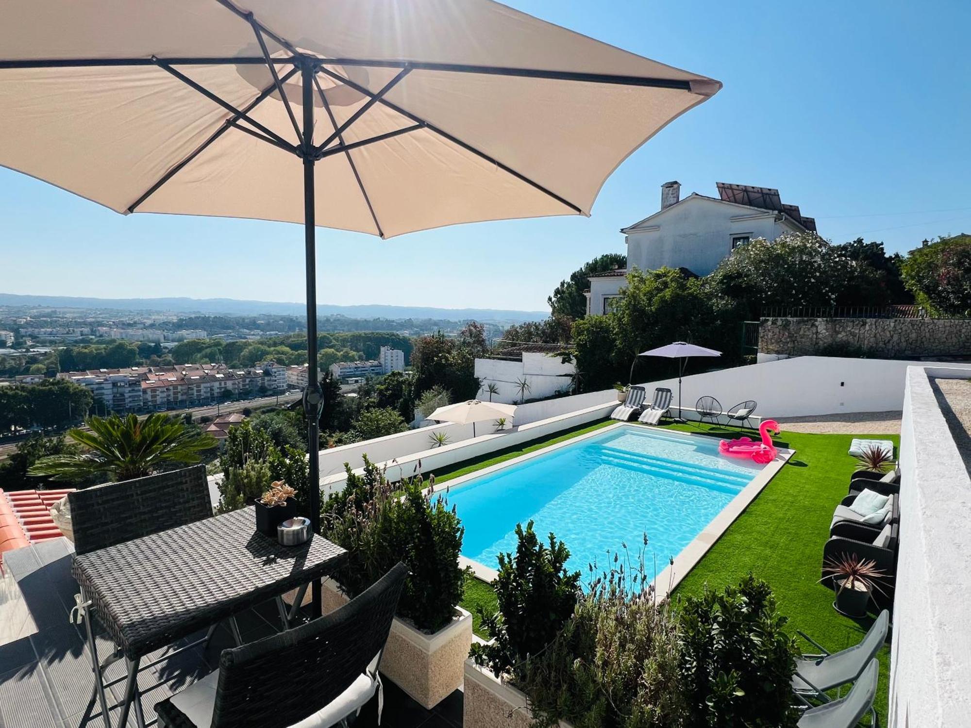 Vila Pombal Tomar Apartments - Pool & City Views Εξωτερικό φωτογραφία